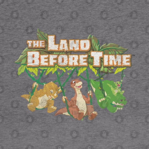 Land Before Time retro dinosaur by nikalassjanovic